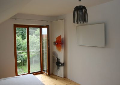 IHS 900, bílý, alu rám, ložnice